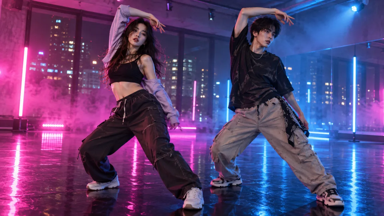 Neon Dance sample video